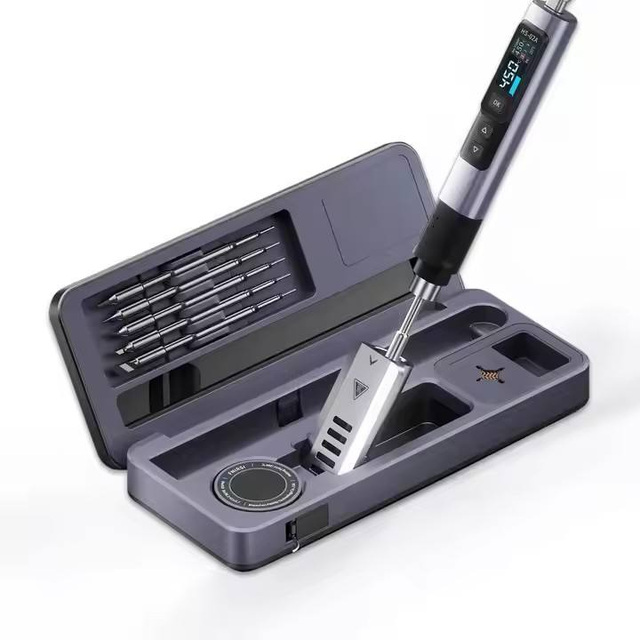 HS-02 Smart Soldering Station 100W Electric Soldering Iron Fast Heating Electric Solder Iron Kit