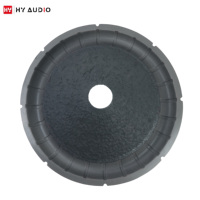 Accessoires pour haut-parleurs HY AUDIO, cône en papier de 15 pouces, vente chaude, cône de subwoofer à bord en mousse, diamètre extérieur 380 mm, service OEM/ODM