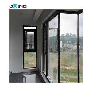 JYing 알루미늄 합금 창 이중 유약 이중 삼중 유약 절연 기울기 및 회전 여닫이 집 창 - Product Image 3