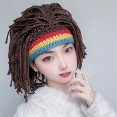 Perruque de maquillage Regay Party Pogle Cosplay Costumes Cosplay de la Jamaïque Cheveux - Product Image 1