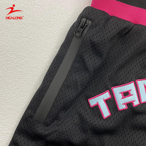 Sublimación Baloncesto Jersey Bordado Pantalones cortos de baloncesto para hombre - Product Image 5