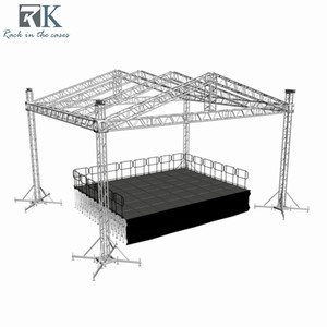 Stage <b>Lighting</b> Events Spigot Truss Heavy Duty Aluminum Alloy Portable Square SpeakerBox Truss for Concerts - Product Image 2