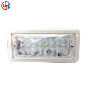 Carré haute intensité inondation durable ambulance lumière intérieure 0.5W soins aux patients led lumières DC12V 24V voiture plafonnier intérieur - Product Image 1