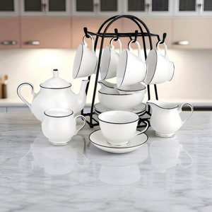 Estante Metálico Minimalista con Ruedas, Tipo Vertical, de un Solo Nivel, Organizador de Almacenamiento para Armario, Color Negro - Product Image 1