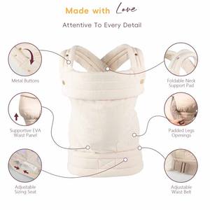 Yumuşak Bebek Taşıyıcı Yenidoğan Bebek Ürünü Bebek Taşıyıcı Wrap Ergonomik Bebek Taşıyıcı Bebek Ürünleri - Product Image 6