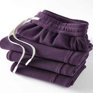 Tissu original 500g plus polaire épaissi grande taille lourd chaud sous-vêtement droit <span class=keywords><strong>femmes</strong></span> épais pantalon décontracté ample - Product Image 1