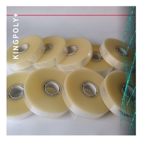 Film d'emballage thermoscellé transparent clair thermoformage PVC/POF/BOPP blanc personnalisé simple/double face