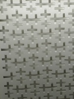Plaques de plafond perforées personnalisables avec motif croisé - Idéales pour les bureaux, les hôtels et les espaces publics