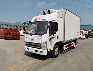 Camion frigorifique FAW4x2 utilisé pour les petits camions frigorifiques avec des températures de congélation des aliments allant de -5 ℃   à -18 ℃ - Product Image 1