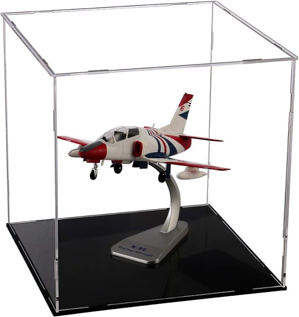 Clear Acrylic Display Case for Collectibles & Toys Modern Home Storage Organizing Action Figure Display Rack Detachable