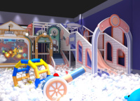 Parque de Trampolines Interior, Equipo de Escalada en Roca, Circuito Ninja Warrior, Zona de Juegos con Foso de Espuma, Fabricante de Parques de Juegos Familiares