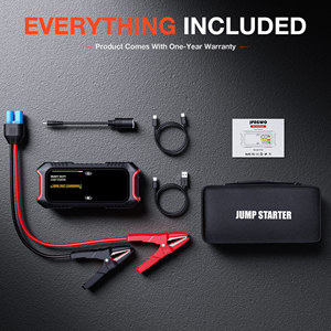 Démarreur de <span class=keywords><strong>batterie</strong></span> 12V 6700A Peak 32000mAh robuste <span class=keywords><strong>pour</strong></span> moto, camion, <span class=keywords><strong>bateau</strong></span> avec prise en charge des moteurs diesel jusqu'à 12L - Product Image 6