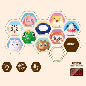 Écran LED Licorne et Requin <span class=keywords><strong>Jouet</strong></span> à Bulles à Poussée Rapide Fidget à Popping Rapide avec Matière Plastique pour Enfants de 5 à 7 Ans - Product Image 3