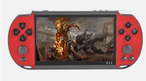 Console de jeu vidéo portable X12 5,1 pouces avec grand écran, rétro et nostalgique, double joystick PSP portable - Product Image 2