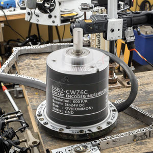 مشفر دوار كهرضوئي إضافي 600 نقطة في الساعة 6 ، DC 5-24 فولت ، مقبض لحام لأتمتة التصنيع باستخدام الحاسب الآلي - Product Image 6