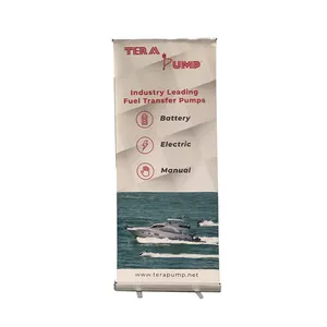 Bestful Borden Fabriek Custom Outdoor Sublimatie Handheld Brede Basis Oprollen Met Flex Banners Staan Pvc-Reclame Oprollen