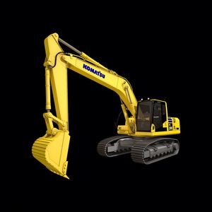 รถขุดตีนตะขาบ Komatsu PC200 มือสองขายดี ขนาด 20 ตัน ระบบไฮดรอลิก กำลังแรง สภาพดี ราคาถูก - Product Image 1