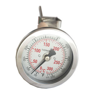 Thermomètre bimétallique pour friteuse avec poignée en bois - Product Image 2