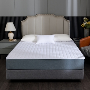 Protector de Colchón Blanco para Hotel, Económico, Acolchado, Impermeable y Personalizado - Product Image 1