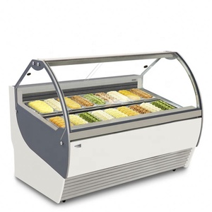 ราคาไม่แพงสำหรับขายใช้Ice Creamจอแสดงผล<span class=keywords><strong>Haagen</strong></span>-<span class=keywords><strong>Dazs</strong></span> Gelatoตู้โชว์ไอศกรีมตู้แช่แข็ง - Product Image 1
