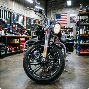 Jante de moto en alliage forgé CNC sur mesure 19"-32" pour <span class=keywords><strong>Harley</strong></span> <span class=keywords><strong>Davidson</strong></span> Touring 2008 et plus - Product Image 5