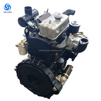Moteur diesel 4 temps 2 cylindres refroidi par eau 2105D avec moteur et roulement pour groupe électrogène, propulsion marine, motoculteur de petite puissance