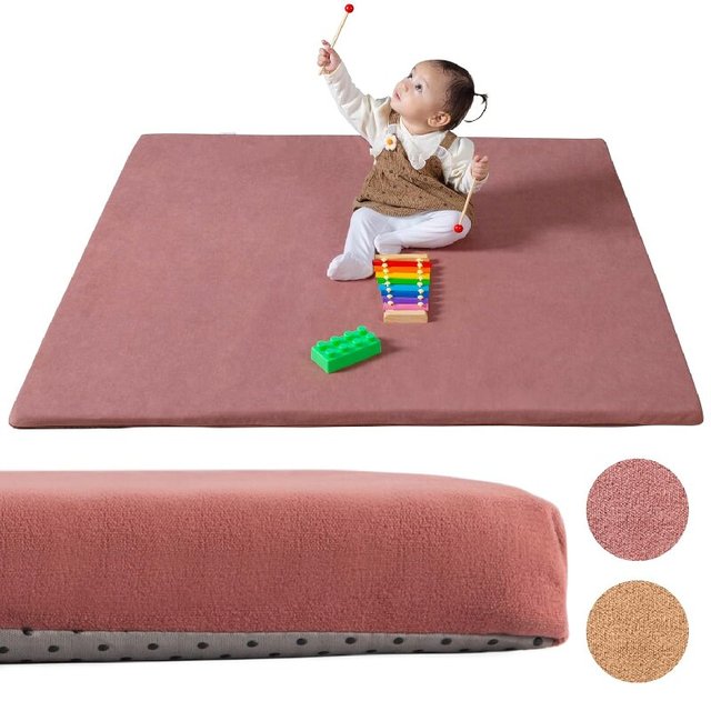 Wholesale Soft Baby Nursery Rug Mellow Mat with Washable Cover Premium Foam Kids Play Mat