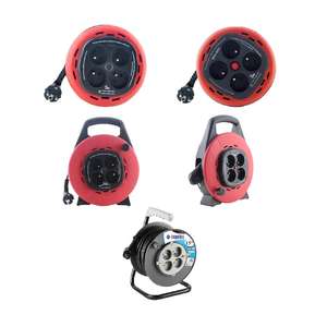 Multiprise escamotable avec compteur, type industriel standard, 2 prises de voiture 12V et 220V, protection de <span class=keywords><strong>table</strong></span>, prise de courant - Product Image 2