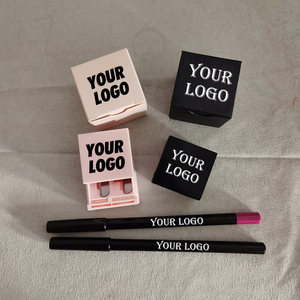 Haute qualité prix usine Lip Liner Kit Logo impression sourcil Eyeliner <span class=keywords><strong>crayon</strong></span> avec taille-<span class=keywords><strong>crayon</strong></span> étanche haute Pigment lèvre liner ensemble - Product Image 1