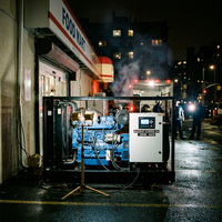 Groupe électrogène diesel Yuchai 30kw 40kw 50kw à refroidissement par eau, silencieux, démarrage automatique, 50Hz, démarrage à distance, prix bas