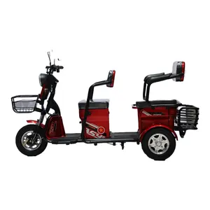 Vendite dirette delle fabbriche tricicli elettrici a tre ruote per veicoli elettrici pedicabs commercio dalla cina