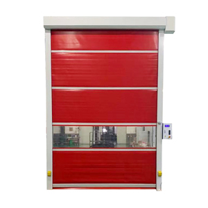 Persianas Enrollables Modernas Comerciales Resistentes al Fuego, Puerta Enrollable <span class=keywords><strong>de</strong></span> Acero con Clasificación <span class=keywords><strong>de</strong></span> Cortina Contra Incendios para Talleres y Supermercados - Product Image 5