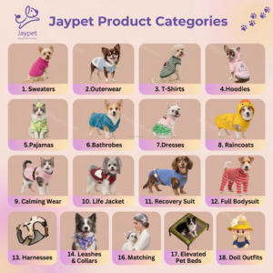 Foulard per Animali Domestici Jaypet in Maglia Waffle Color Albicocca Chiaro, Delicato sulla Pelle, con Ricamo a Bambola Carina e Chiusura a Scatto, per Cuccioli, Teddy, <span class=keywords><strong>Bichon</strong></span>, Taglia Piccola - Product Image 3