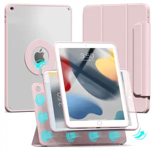 Customized Luxury Smart Tablet Cover For Ipad 9 10.2 Inch Case Pencil Holder Shockproof Case For Ipad 9th Generation Case