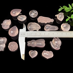Cisne <span class=keywords><strong>de</strong></span> piedra natural tallado cristales curativos Corazón <span class=keywords><strong>de</strong></span> <span class=keywords><strong>cuarzo</strong></span> rosa favores <span class=keywords><strong>de</strong></span> la boda recuerdo joyería <span class=keywords><strong>de</strong></span> cristal - Product Image 5