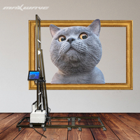 Affiche géante, impression sur toile, image d'art mural 3D, imprimante verticale