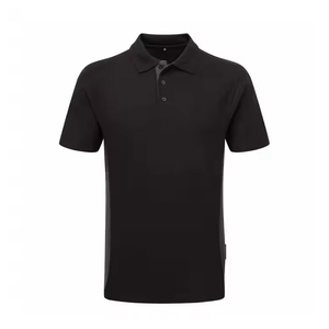 T-shirt pour homme 100% élégant, uni, anti-froissement, tricoté, avec poche, tissu doux, coupe ajustée, décontracté, pour les sorties quotidiennes - Product Image 2