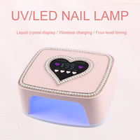 Lampe à ongles en forme de cœur SML de haute qualité, professionnelle, à LED UV