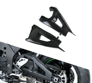 Protection de bas de queue en carbone sec 3K pour Kawasaki ZX10R 2021+ - Pièces de modification moto - Product Image 1