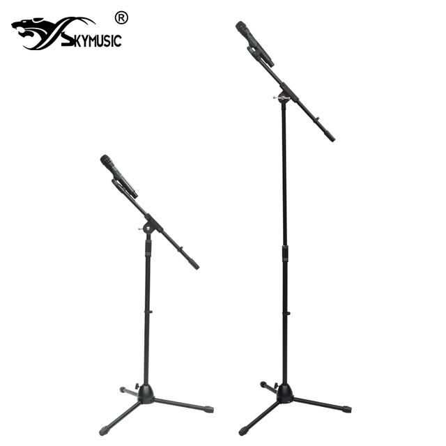 D800B Adjustable Microphone Stand Mic Mount Mikrofon Stands Sturdy Accesorios Para Microfonos for Indoor and Stage