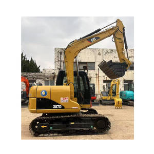 Mini-excavatrice sur chenilles 307D d'occasion, très demandée, avec moteur principal, godet de 0,31 m, puissance de 40 KW, garantie 1 an, haute performance - Product Image 1