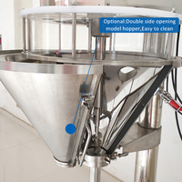 Macchina confezionatrice per caffè in polvere aumentata del silo 500g 200g
