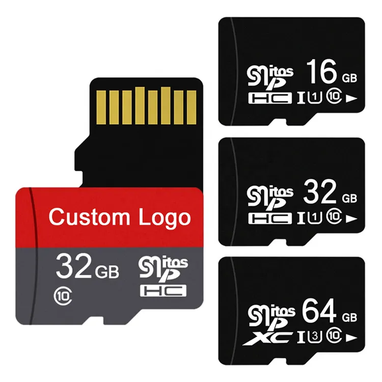 Prix de gros carte Mémoire Sd Carte 2GB 4GB 8GB 16GB 32GB 64GB sd carte 128gb pour MP4 GPS Caméra