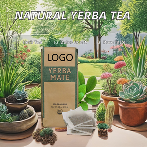 Té de belleza vegano sin cafeína OEM/ODM suplemento de pérdida de peso de piel brillante té de yerba <span class=keywords><strong>mate</strong></span> para adultos - Product Image 2