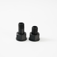 Compteur d'eau en plastique en laiton haute performance alimentation en eau propre cadran sec humide piston rotatif en nylon précision longue durée
