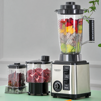 Mixeur Électrique Industriel Professionnel, Robot Culinaire Commercial, Blender Nouvelle Génération Puissant