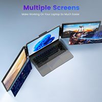 Vente en gros 14 pouces IPS Full HD moniteur portable Ultra-mince USB extension d'écran d'ordinateur portable 1920*1200 Triple affichage