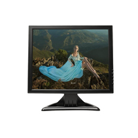 Industriële 17 Inch Monitoren Ip65 Waterdicht Voorkant Touch Screen Robuuste Monitor