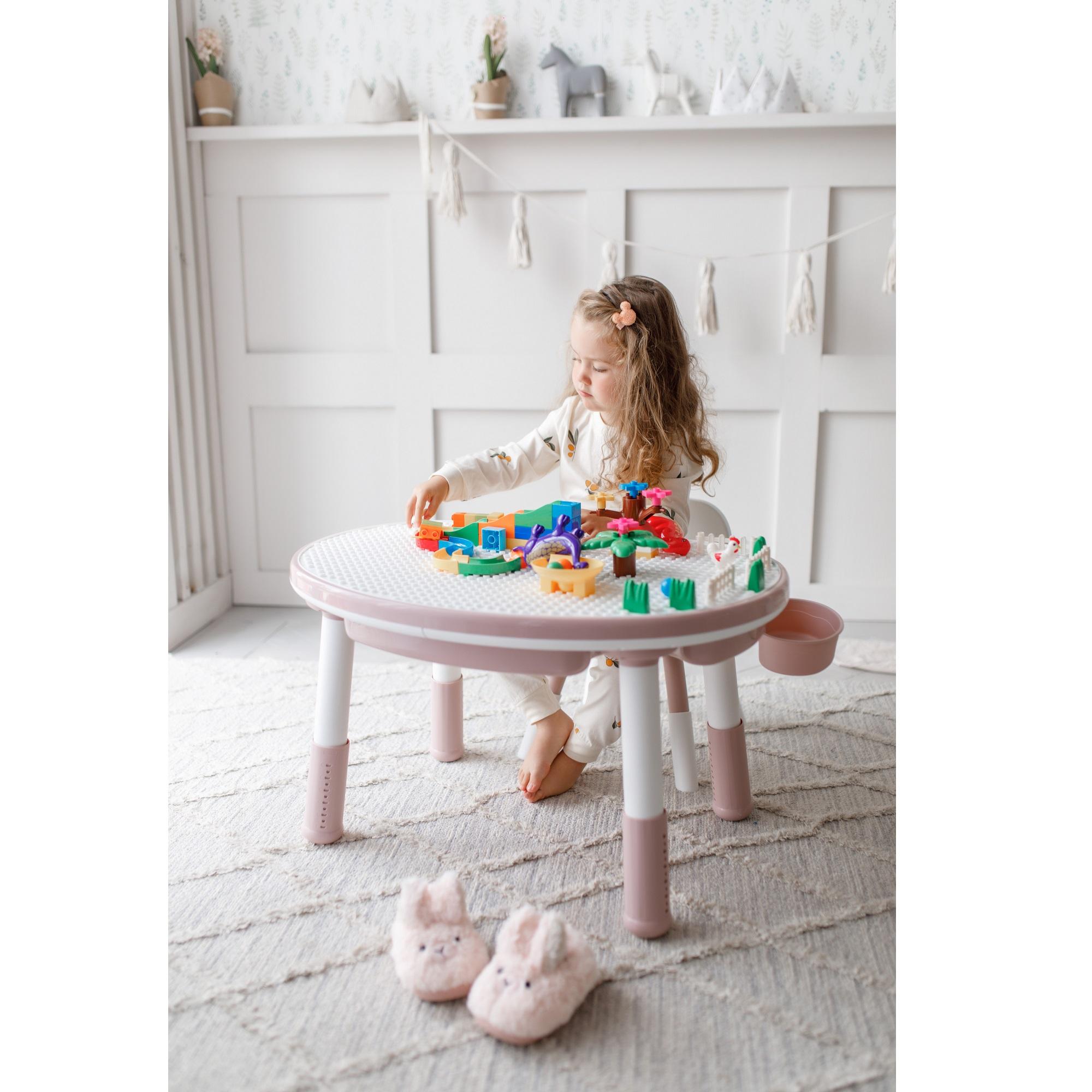 Toddler LEGO Table Height Adjustable Multifunctional