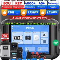 Nouvel ensemble complet 2026 XTOOL D9S Pro : Outil de diagnostic intelligent avec programmation ECU, machine de serrurier pour toutes clés perdues et scanner de diagnostic IA